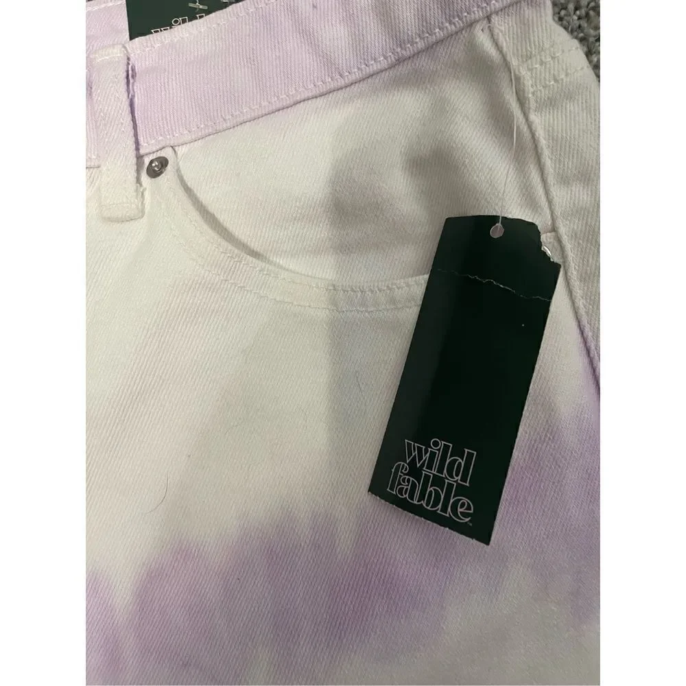 ❤️Wild Fable High Rise Tie Dye Cut  Off Shorts